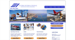 Desktop Screenshot of ettersinternational.com