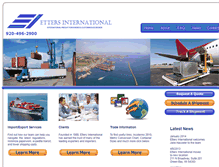 Tablet Screenshot of ettersinternational.com